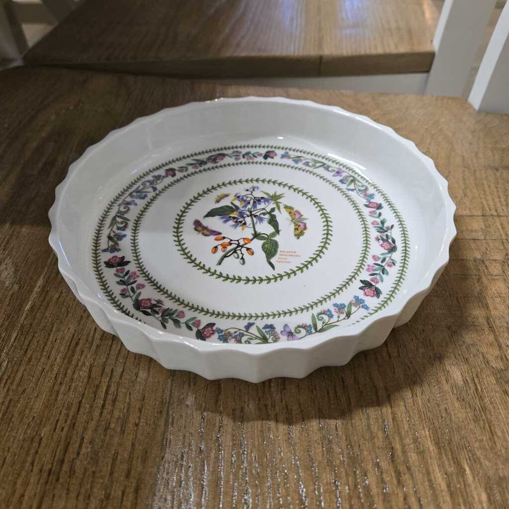 PORTMEIRION BOTANIC GARDEN QUICHE DISH