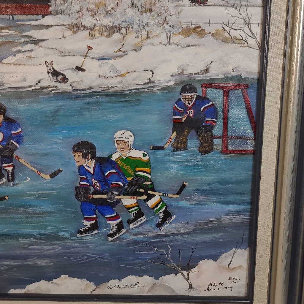 A WINTER GAME~LOCAL ARTIST