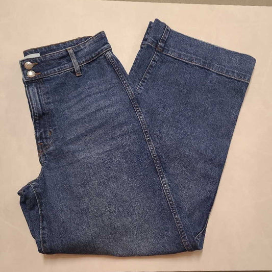 H&M WIDE LEG DENIMS