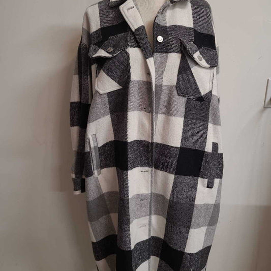 PLAID FLANNEL SHACKET