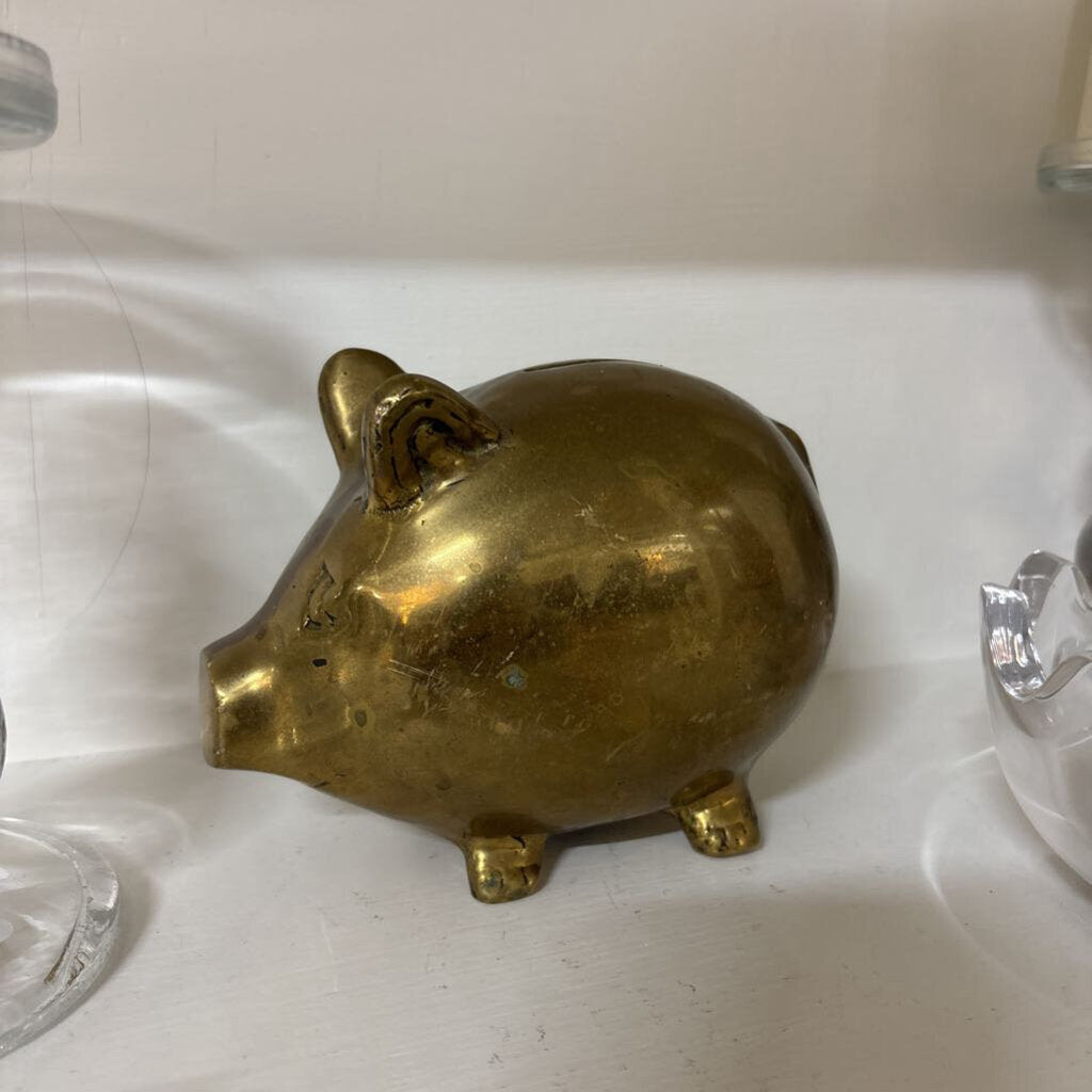Vng Brass Piggy Bank