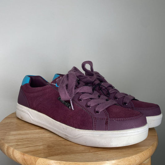 KINETIX - PURPLE SUEDE SHOES