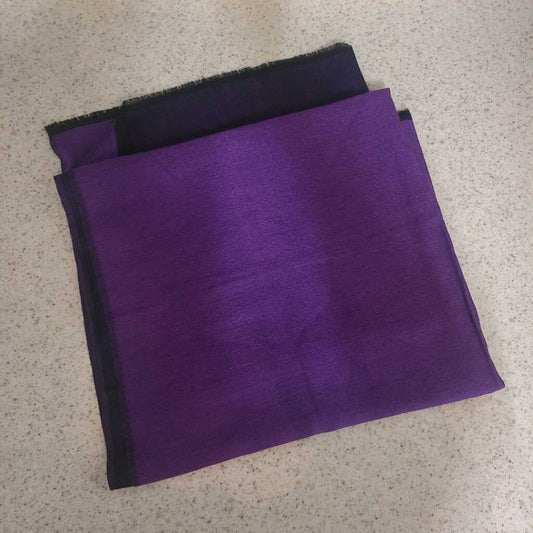 PURPLE RECTANGLE SCARF