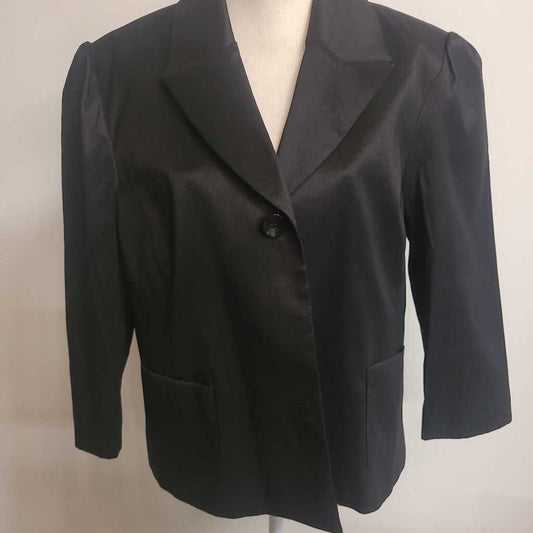 COJO - BLACK NYLON BLAZER