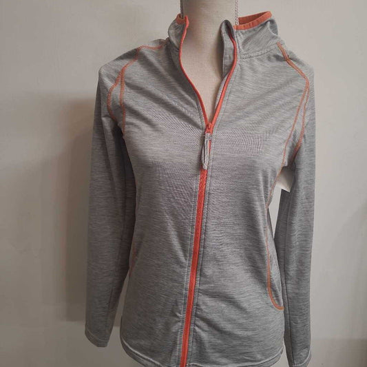 MOUNTAIN WAREHOUSE - GREY ZIP-UP ATHLETIC JACKET