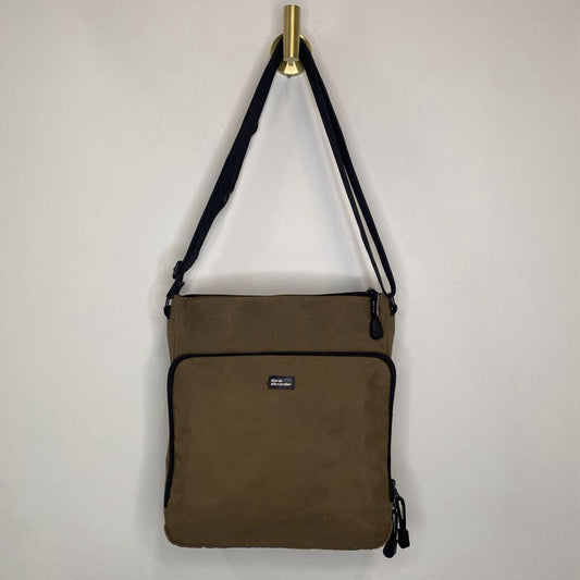 *AS IS* DEREK ALEXANDER - OLIVE GREEN CROSSBODY BAG