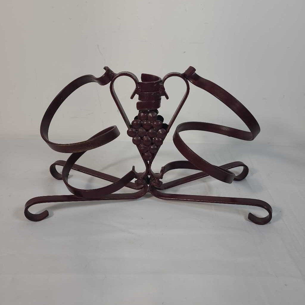 METAL WINE BOTTLE HOLDER