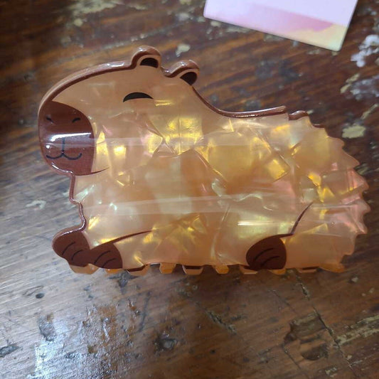 HAIR CLIP - CAPYBARA