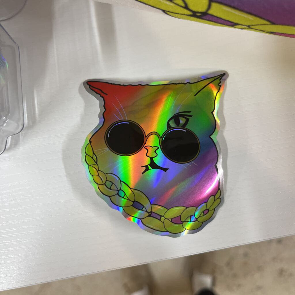 PIPLUP THE COW CAT HOLO VINYL