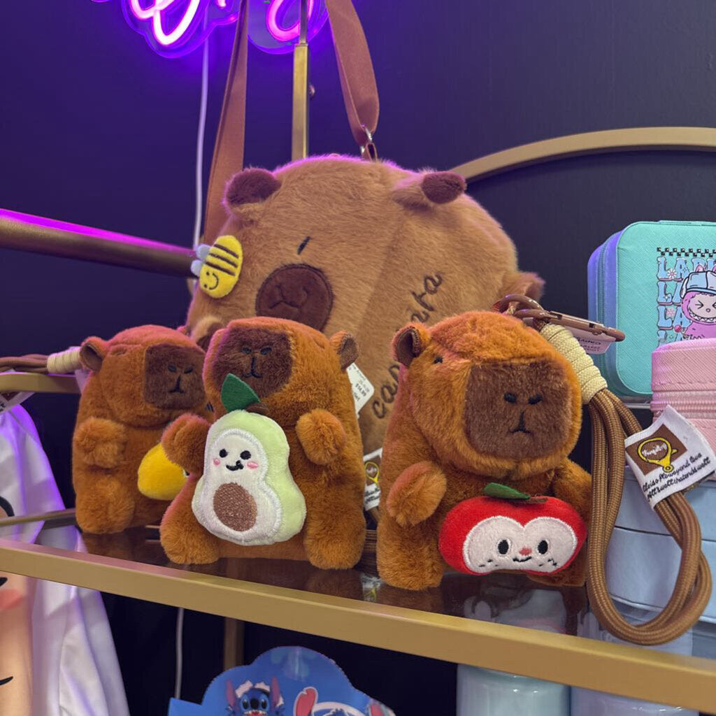 Capybara Wristlet Stuffies