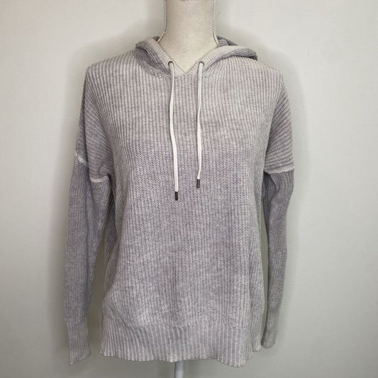 AMERICAN EAGLE - GREY KNIT HOODIE