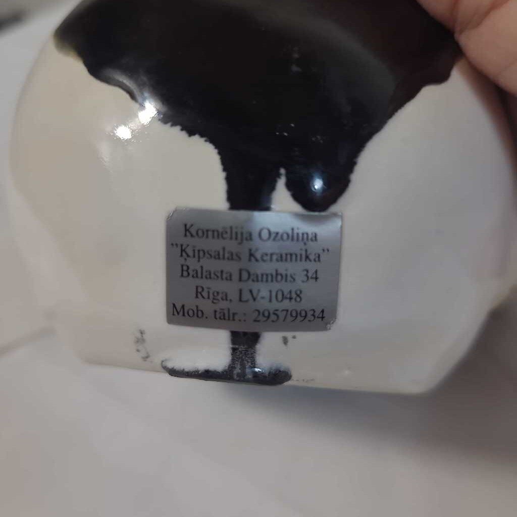 CERAMIC BIRD BY: Kornelija Ozoliņa