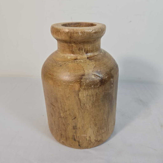 WOOD VASE