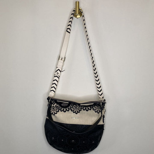DESIGUAL - B/W CROSSBODY PURSE