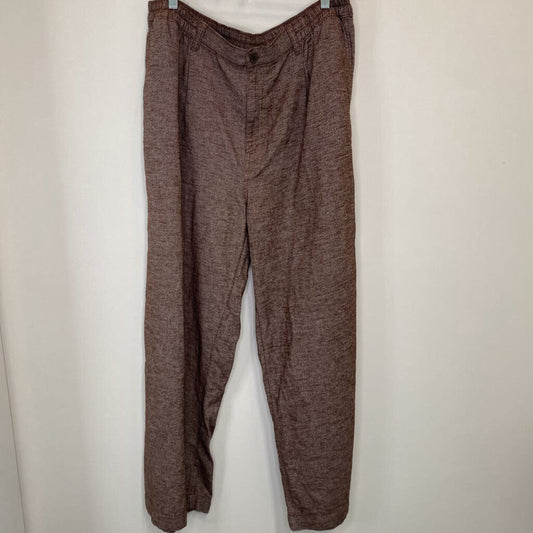 *NWT* AERIE - 100% COTTON BROWN WIDE LEG PANTS