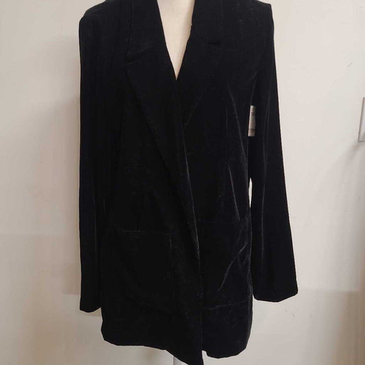 BLACK VELVET BLAZER