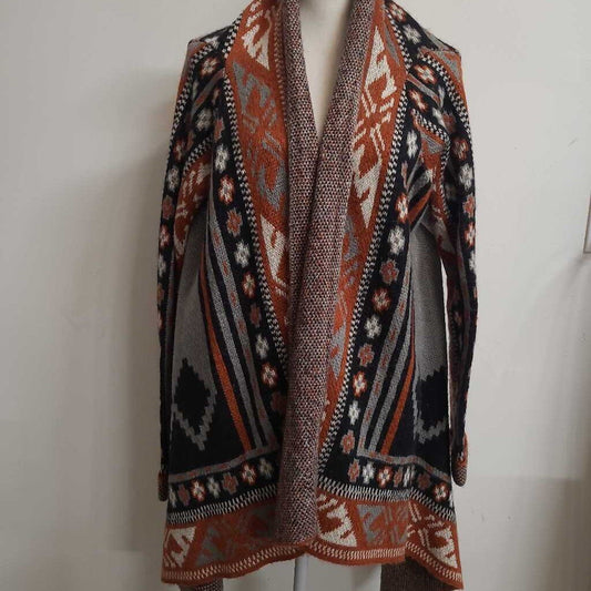 OPEN FRONT CARDIGAN
