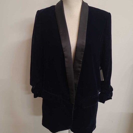 BLACK VELVET BLAZER