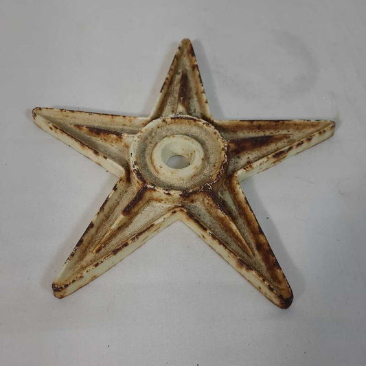 WHITE CAST IRON STAR