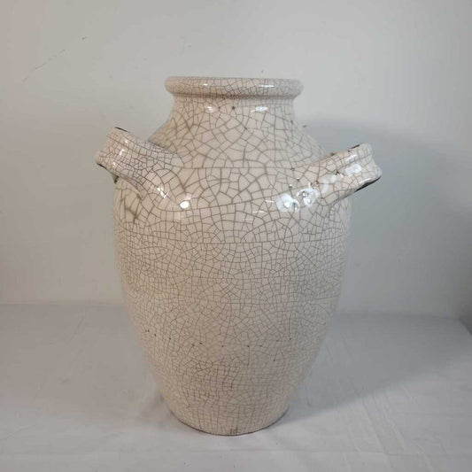 CRACKLE FLOOR VASE~PORTUGAL