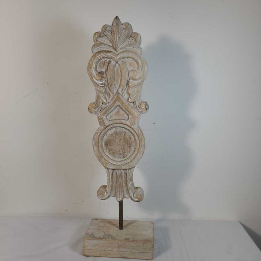 CARVED WOOD STATUE