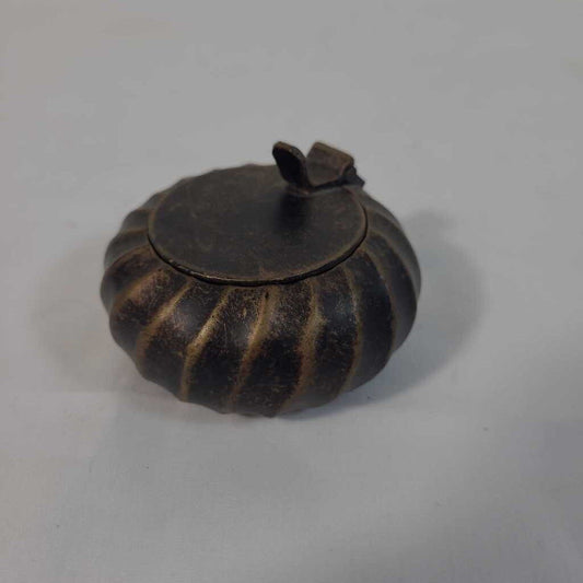 ROUND HINGED TRINKET HOLDER