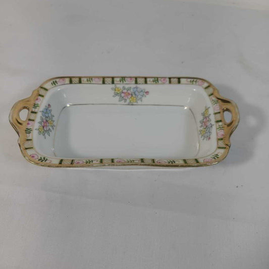 NIPPION HAND PAINTED TRINKED DISH