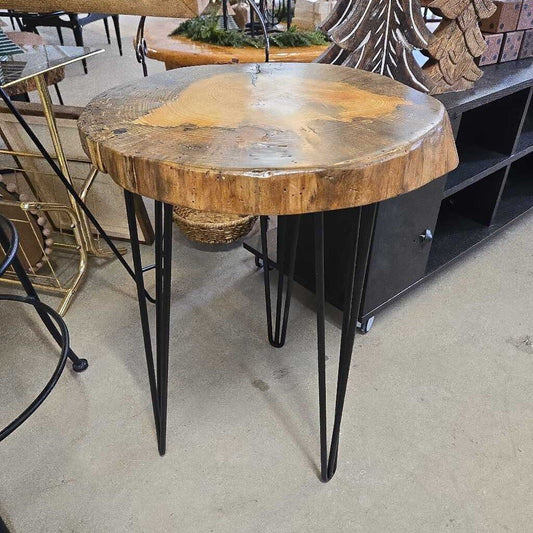 NEWLY MADE PIN LEG END TABLE