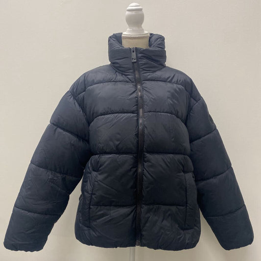 NOIZE - BLACK SHORT PUFFER COAT