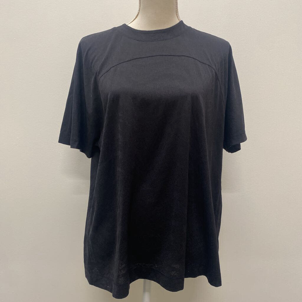 LULULEMON - BLACK S/S SHIRT