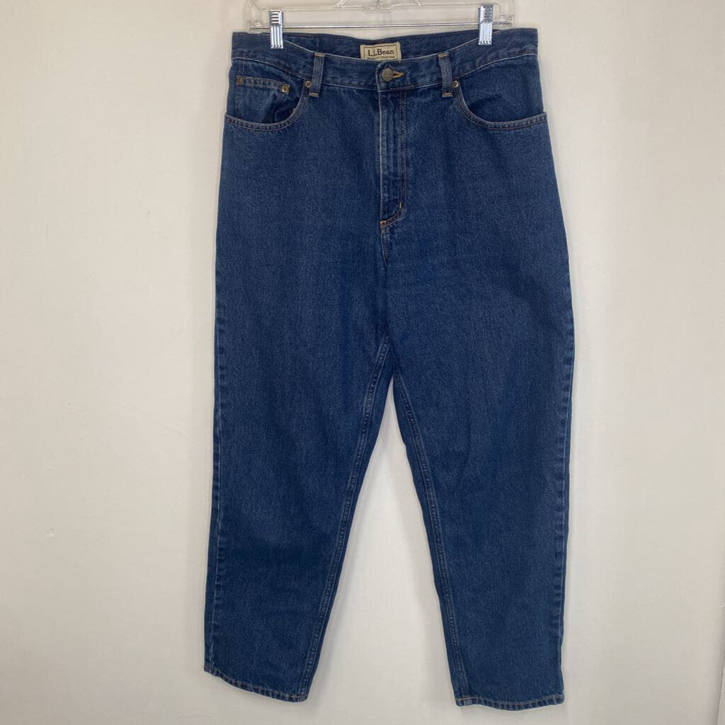 L.L. BEAN - DARK WASH DENIM JEANS