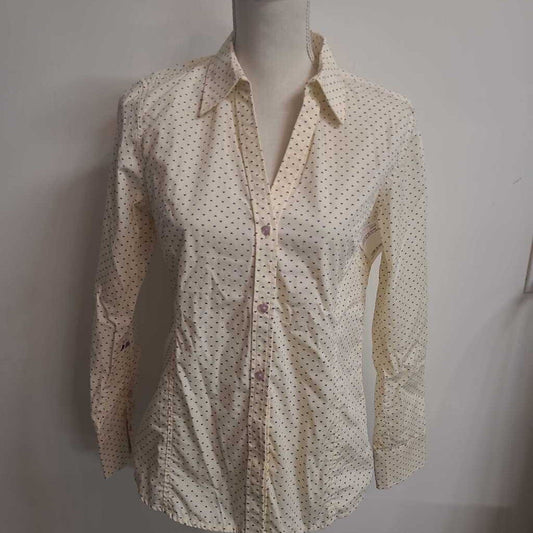 CREAM BLOUSE WITH HEARTS