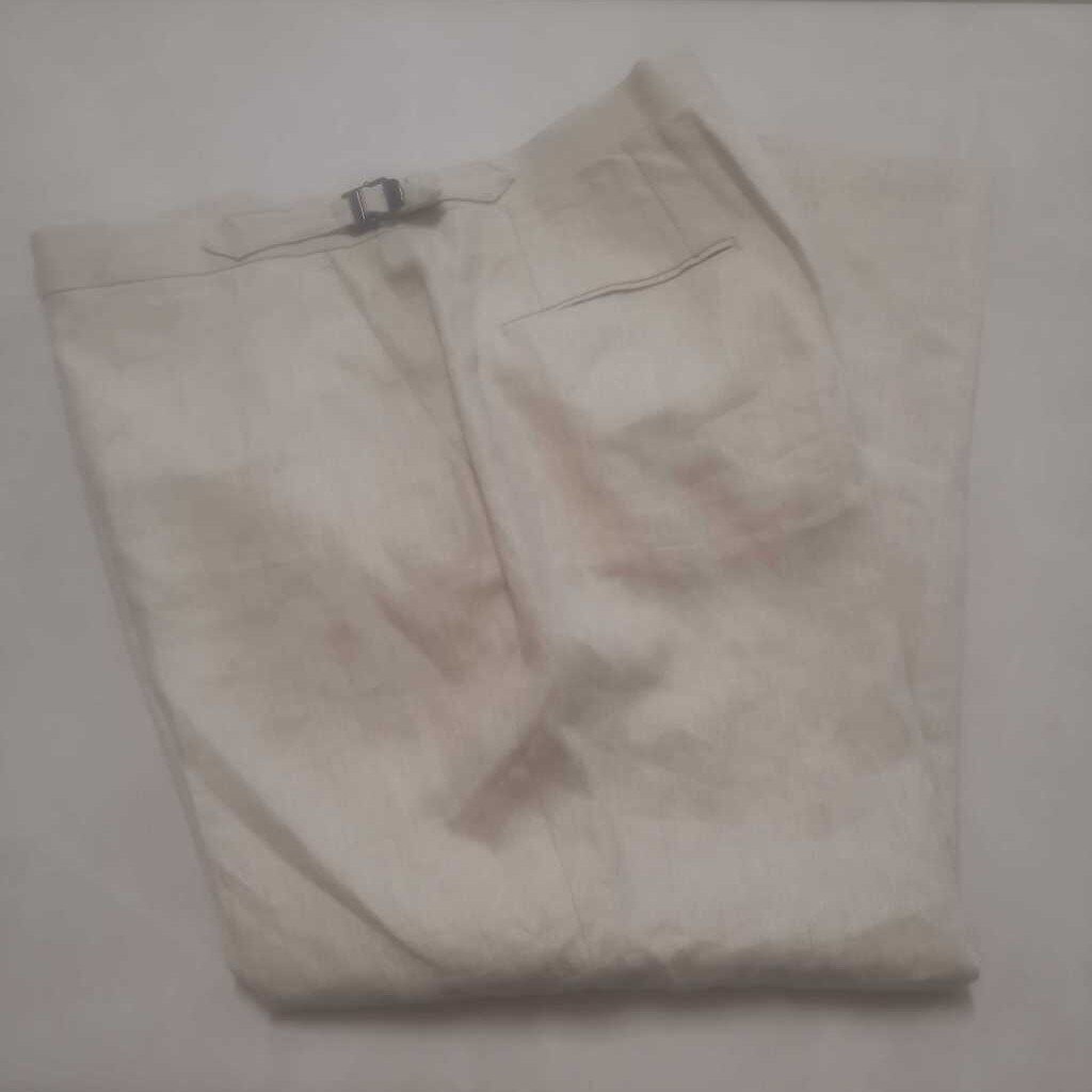 JAC - 100% WOOL BEIGE DRESS PANTS