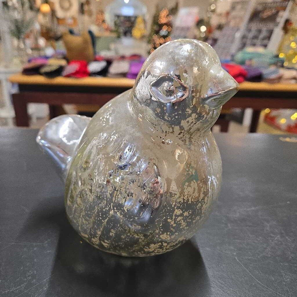 MERCURY GLASS BIRD