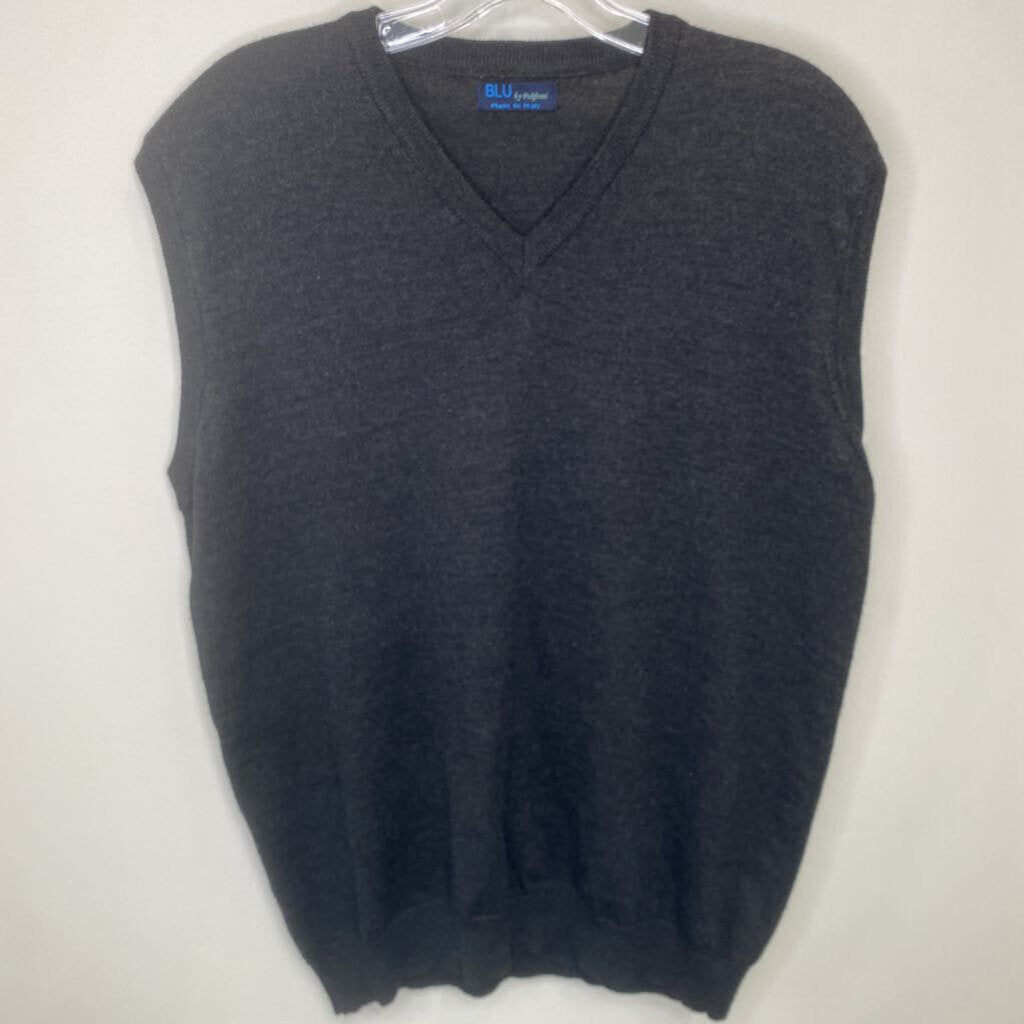 MENS DARK GREY VEST