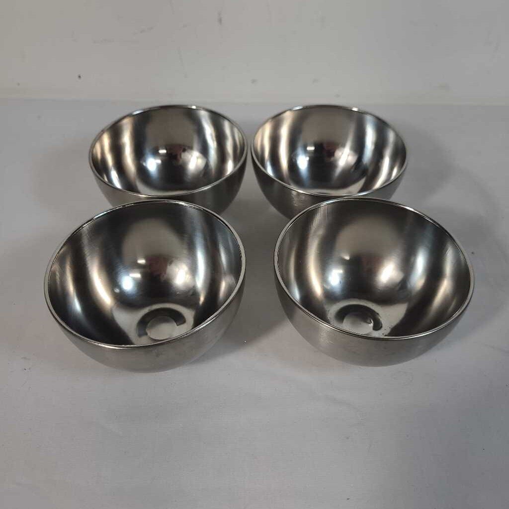 S/4 STAINLESS BOWLS