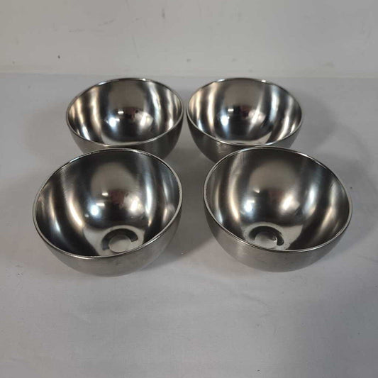 S/4 STAINLESS BOWLS