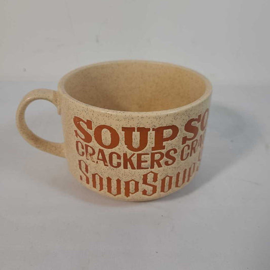 VTG STONEWARE SOUP MUG