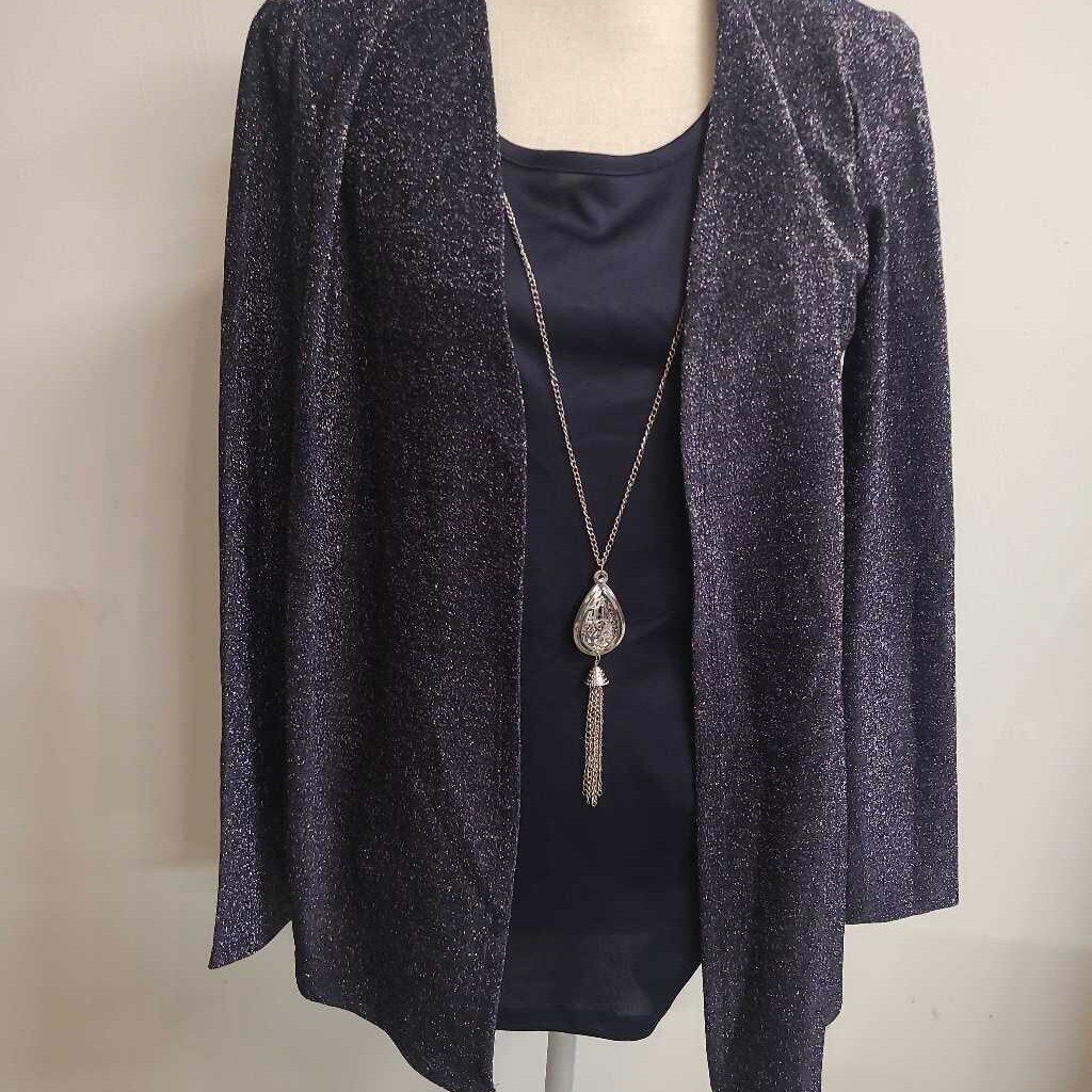 BLUE SPARKLE 2 PC PANTSUIT