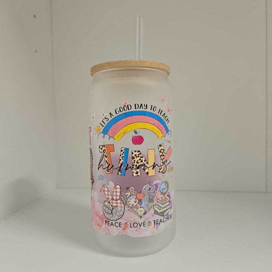 16 OZ BEST TEACHER EVER TUMBLER