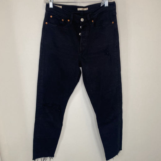 LEVI'S - BLACK "WEDGIE" JEANS