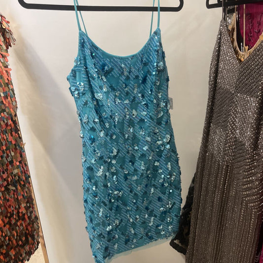 The Mermaid Sequin Mini (Turquoise)