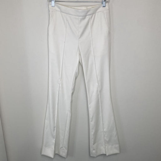 JAC - WHITE FLARED DRESS PANTS
