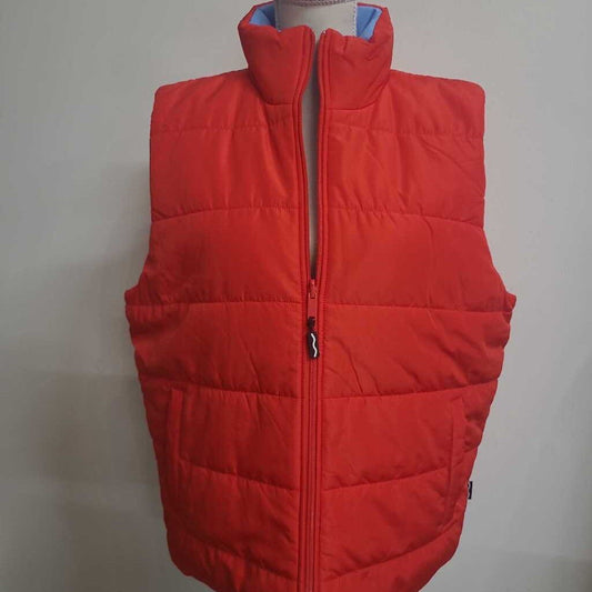 ORANGE & BLUE REVERSIBLE WINTER VEST