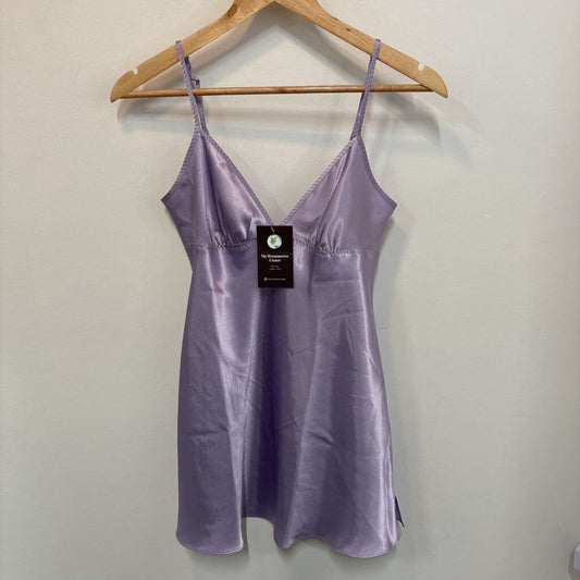PURPLE SLIP DRESS