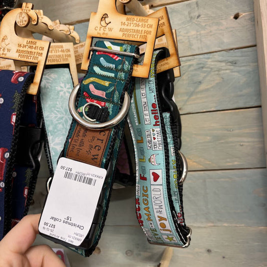 Christmas collar 1.5"