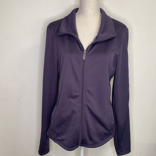 PURPLE BENCH ZIPP FRONT JACKET