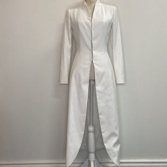 JAC - WHITE CUSTOM LONG BLAZER