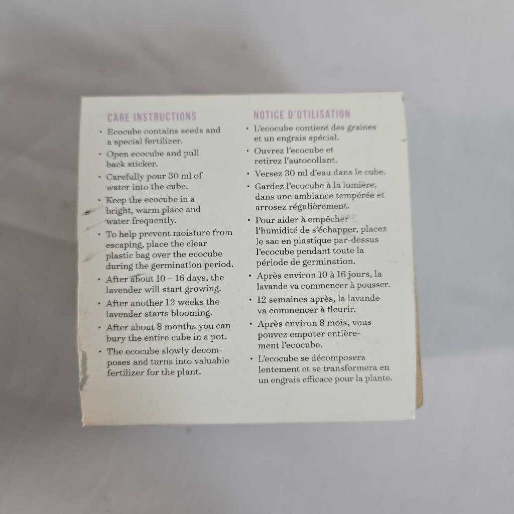 ECOCUBE - LAVENDER