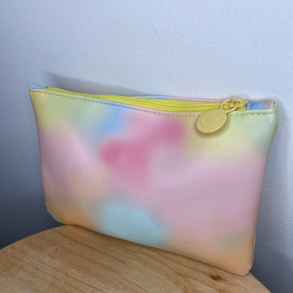 IPSY - PASTEL WATER-COLOUR ZIPPERED POUCH